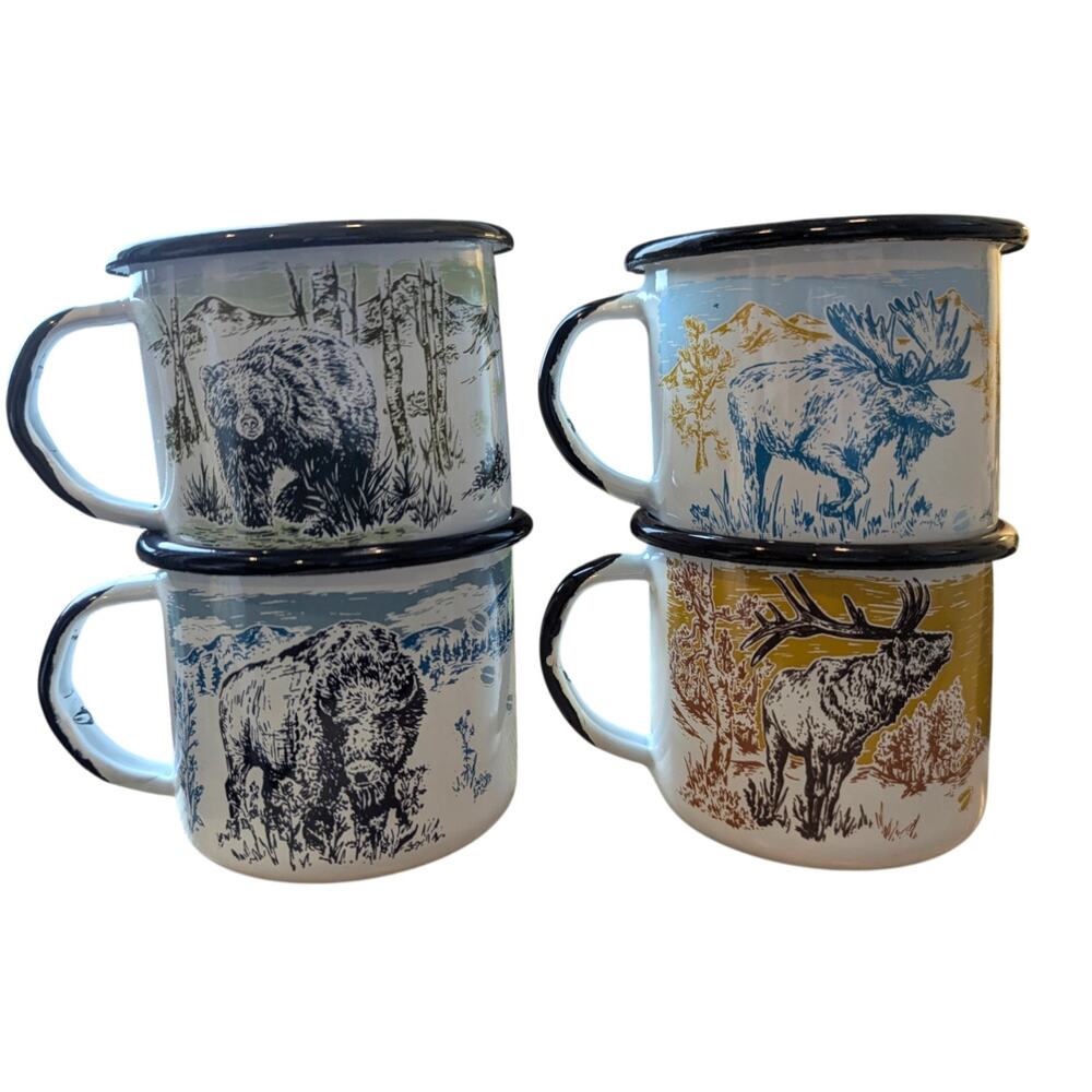 Alpinecho North American Wildlife Outdoor Fireproof Mugs - Picture 2 of 8